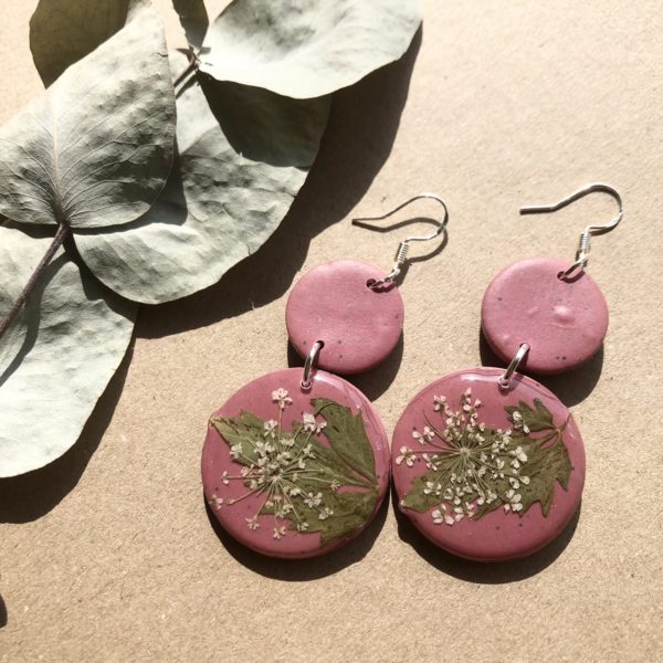 Sterling Silver - Blommor Terracotta Burst