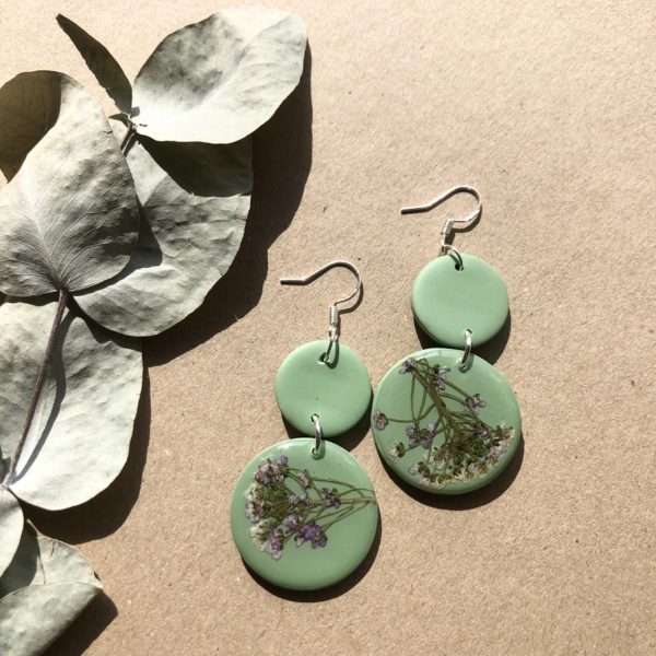 Sterling Silver - Blommor Sage